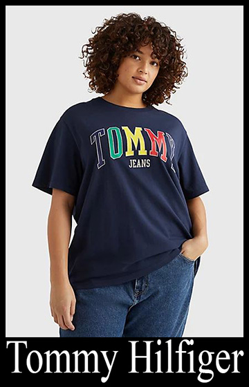 T shirts Tommy Hilfiger 2023 nuovi arrivi abbigliamento donna 4