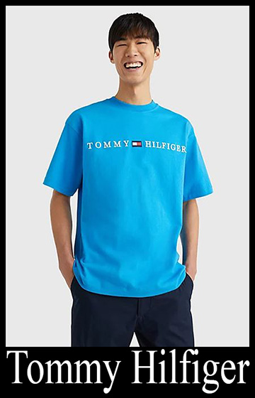 T shirts Tommy Hilfiger 2023 nuovi arrivi abbigliamento uomo 10