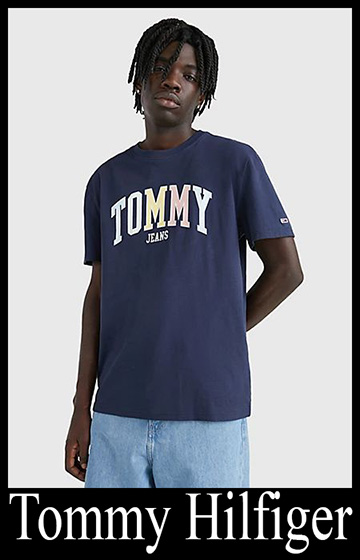 T shirts Tommy Hilfiger 2023 nuovi arrivi abbigliamento uomo 6