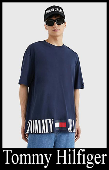 T shirts Tommy Hilfiger 2023 nuovi arrivi abbigliamento uomo 8