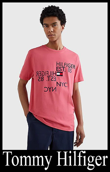 T shirts Tommy Hilfiger 2023 nuovi arrivi abbigliamento uomo 9