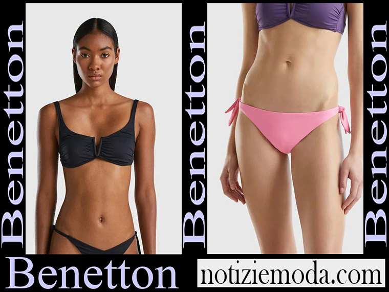 Bikini Benetton 2024 nuovi arrivi costumi donna