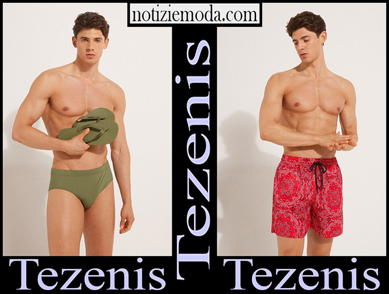 Costumi Tezenis 2024 nuovi arrivi moda mare uomo