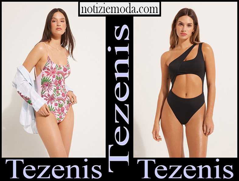 Costumi interi Tezenis 2024 nuovi arrivi costumi donna