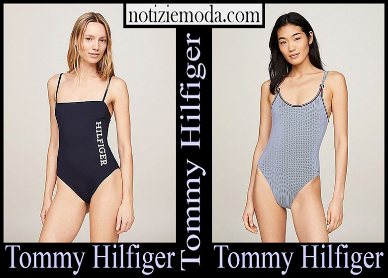 Costumi interi Tommy Hilfiger 2024 nuovi arrivi costumi donna