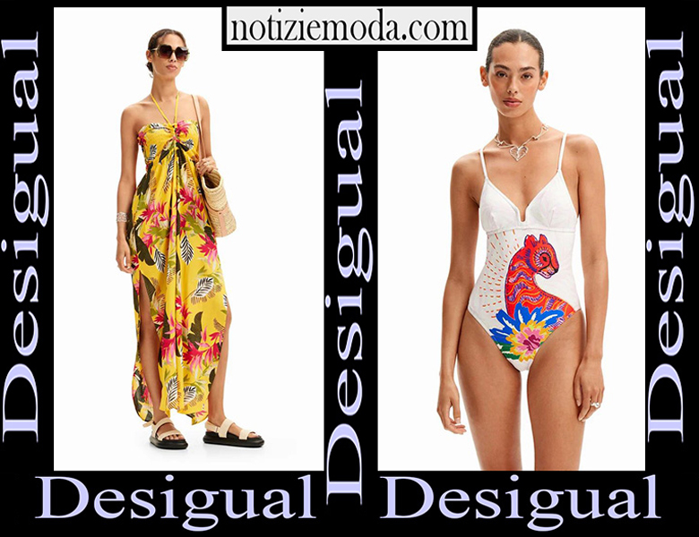 Moda mare Desigual 2024 nuovi arrivi costumi donna