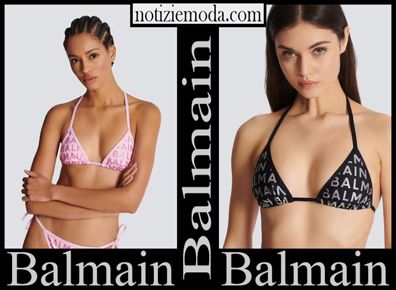 Bikini Balmain 2024 nuovi arrivi costumi donna